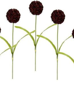 Kunstblume Allium, I.GE.A., Höhe 67 cm, 5er Set