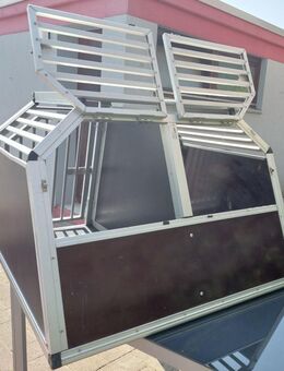 Hundetransportbox mit Notausstieg Fa. Schmidt - Pfinztal