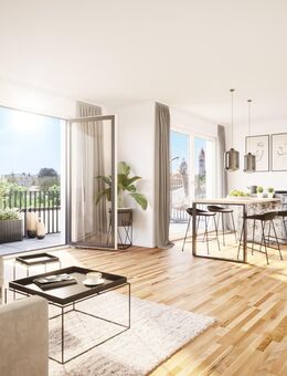 4-Zimmer Wohnung mit Süd-Balkon im ruhigen Gartenhaus - München