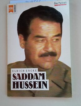 Saddam Hussein. Das Portrait. TASCHENBUCH v. 1990, Heyne Verlag - Rosenheim