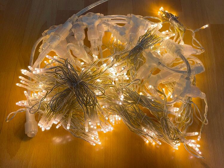 LED Lichterkette / Lichtervorhang (E 46117*) - Polch