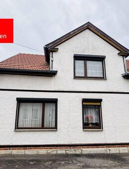 ***Da lässt sich was draus machen! - Einfamilienhaus mit Nebengelass und Garagen in Tüngeda*** - Hörselberg-Hainich