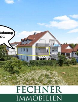 Vermietete 3-Zimmer-Wohnung (1. Obergeschoss) in Manching mit Außenstellplatz und Einbauküche! - Manching