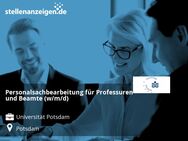 Personalsachbearbeitung für Professuren und Beamte (w/m/d) - Potsdam