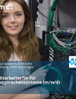 Support-Mitarbeiter*in für Hochleistungsrechensysteme (m/w/d) - Göttingen