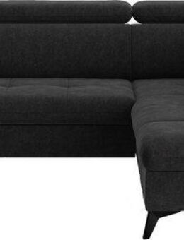 COTTA Ecksofa Hudson L-Form, mit Kopfteilverstellung, wahlweise mit Bettfunktion & Bettkasten