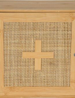 WENKO Medizinschrank Allegre aus Bambus und Rattan
