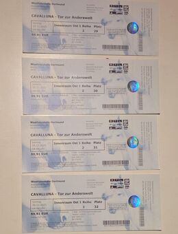 Vier Tickets für Cavalluna in Dortmund - 20.12.2025 - Dortmund
