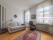 IMMOBERLIN.DE - Luxuriöse Altbauwohnung mit exquisitem Ambiente, Kamin, Terrasse & Lift nahe Bayerischer Platz - Berlin