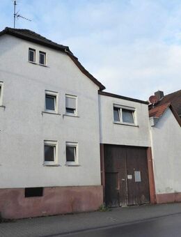 Entkernte Hofreite mit vielseitigen Nebengebäuden und Denkmalschutz in zentraler Lage! - Roßdorf (Hessen)