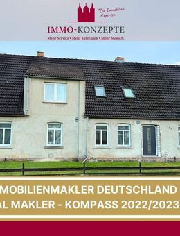 Zweifamilienhaus in Peckatel mit vielfältigen Nutzungsmöglichkeiten! - Plate