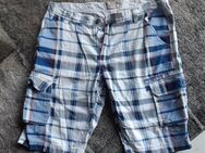 Herren Bermudas blau weiss kariert kaum getragen Gr. L Weite 36 € 7,- - Euskirchen