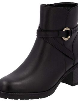 Remonte Stiefelette, Blockabsatz, Herbstmode, Businessschuh mit Innenreißverschluss
