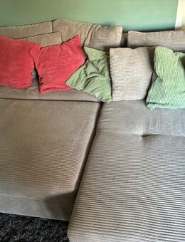 Neuwertige Cord Couch - Bergheim (Nordrhein-Westfalen)