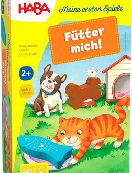 Haba Spiel Meine ersten Spiele, Fütter mich!, Memospiel, Made in Germany