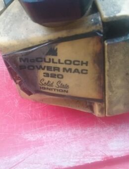 Kettensäge MacCulloch Power Mac 320 Teilespender - Worms