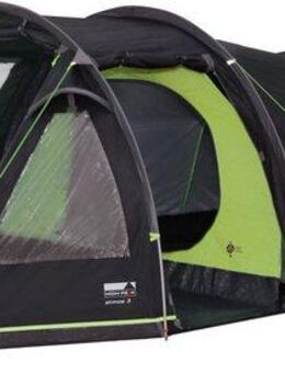 High Peak Tunnelzelt Atmos 3, Personen: 3 (Set, mit Transporttasche)