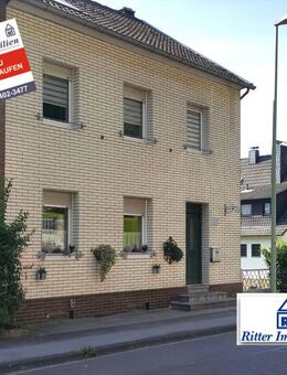 Ritter Immobilien e.K.: Gemütliches 1-2Familienhaus mit schönem Garten und großer Garage - Stolberg (Rheinland, Kupferstadt)