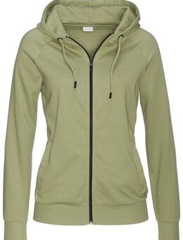 LASCANA Kapuzensweatjacke mit Reißverschluss, Loungewear