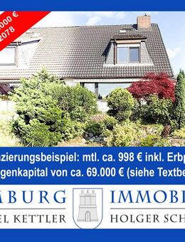Doppelhaushälfte - ca. 109 m² Wohnfläche - ca. 347 m² Grundstück - in 24558 Henstedt-Ulzburg - Henstedt-Ulzburg
