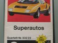 Quartett Kartenspiel Superautos (1970er-Jahre) in 48155