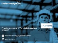 Projektingenieur / Vertriebsingenieur (m/w/d) - Weidenbach (Bayern)