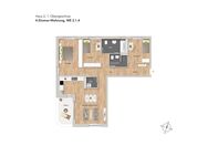 Ihr neues Zuhause: 4-Zi-Wo mit Balkon - WE214 - Steinen (Baden-Württemberg)
