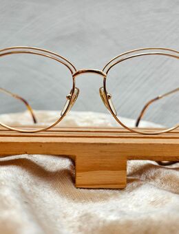 Henry Jullien Damen Brille Braun-Gold Double "Vintage" - Grevenbroich