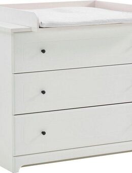 arthur berndt Babymöbel-Set Thilo, (Spar-Set, 2-tlg., Kinderbett, Wickelkommode), mit Kinderbett und Wickelkommode, Made in Germany