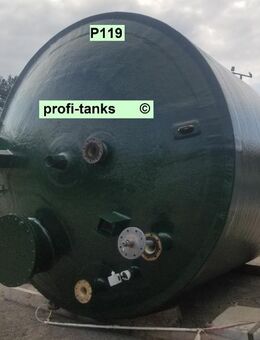 P119 gebrauchter 28.800 L GF-UP Tank doppelwandiger Kunststofftank Flachbodentank Eisen(II)Chlorid-Tank Wassertank Flüssigfuttertank Molketank - Hillesheim (Landkreis Vulkaneifel)
