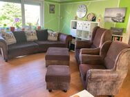 Couch Kolonialstil + XXL-Sessel und Standard-Sessel - Mainz