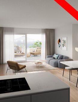 Große 4 Zimmer Obergeschosswohnung in grüner Stadtlage (Wohnung B4, 1. OG) - Schopfheim