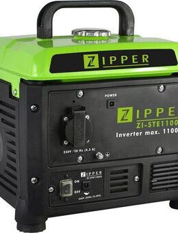 ZIPPER Stromerzeuger, 1,1 in kW, mit einfacher Bedienung