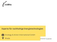 Experte für nachhaltige Energietechnologien - Rhede