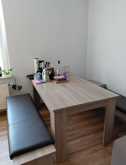 Mehrzweck Tisch mit 2 Bänken, 160x90 [Multipurpose Table] - Hannover