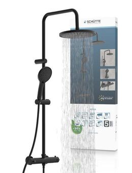 Schütte Duschbrause ADRIA, (Set), mit Thermostatarmatur, 3-fach verstellbar, Antikalk-Noppen