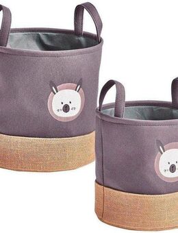 Zeller Present Aufbewahrungskorb Hase (Set, 2 St), Niedliches Hasen Tiermotiv