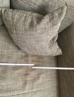 🛋️ Zu verschenken: Ecksofa mit Schlaffunktion & Staufach in Grau-Meliert me - Moosburg (Isar) Zentrum