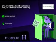 Erfahrener Backend-Entwickler mit Java-Schwerpunkt (m/w/d) - München