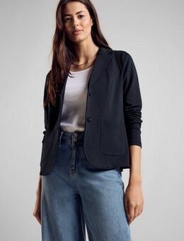 STREET ONE Sweatblazer aus Baumwolle mit Stretchanteil