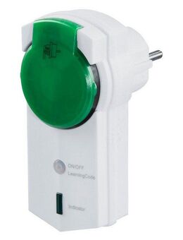 Hama Funksteckdose Funksteckdose für außen, spritzwassergeschützt, IP 44, 30 m Reichweite, max. 3680 W