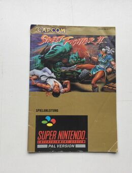 Super Nintendo Entertainment System Spiel Anleitung Street Fighter II - Fulda