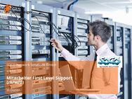 Mitarbeiter First Level Support (m/w/d) - Düren