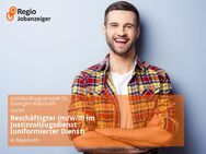 Beschäftigter (m/w/d) im Justizvollzugsdienst (uniformierter Dienst) - Bayreuth
