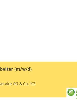 Lagermitarbeiter (m/w/d) - Asbach (Landkreis Neuwied)