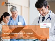 Facharzt Nuklearmedizin (m/w/d) - Stuttgart