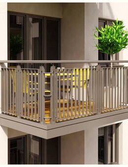 Eberswalde: ERSTBEZUG im LUXUS Neubau: 1-Zi mit 25 m² und Balkon ab 2026 BEZUGSBEREIT - Eberswalde
