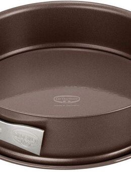 Dr. Oetker Küchenhelfer Springform Back-Edition, mit Emaille-Servierboden, Antihaft-Beschichtung, schnitt-& kratzfest, hitzebeständig bis 230°C