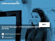 Account Manager – IT Personalvermittlung (m/w/d) - Düsseldorf
