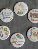 Ansteck-Buttons Ø 59 mm Schulanfang Schüler Einschulung in 37520